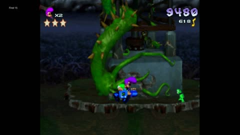 The First 15 Minutes of Johnny Bazookatone (PlayStation)