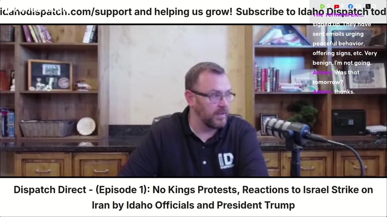 Dispatch Direct (Ep. 1) No Kings Protests Tomorrow, Israel Attacks Iran