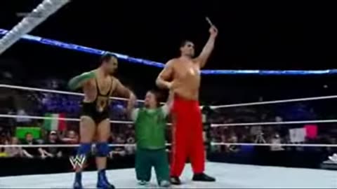 WWE - Santino Marella gets his cobra charmed (Smackdown, 9/27/2013)