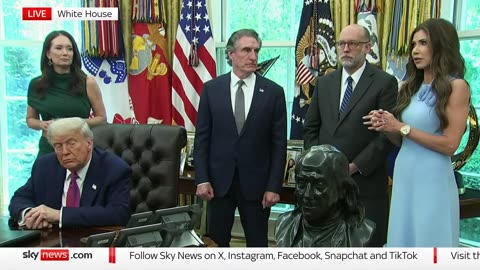 President Trump speaks out on protests in Los Angeles, calls out California Gov. Gavin Newsom