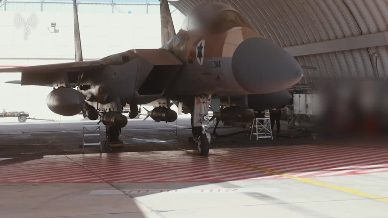 The IDF says Israeli Air Force fighter jets dropped 50 munitions during the