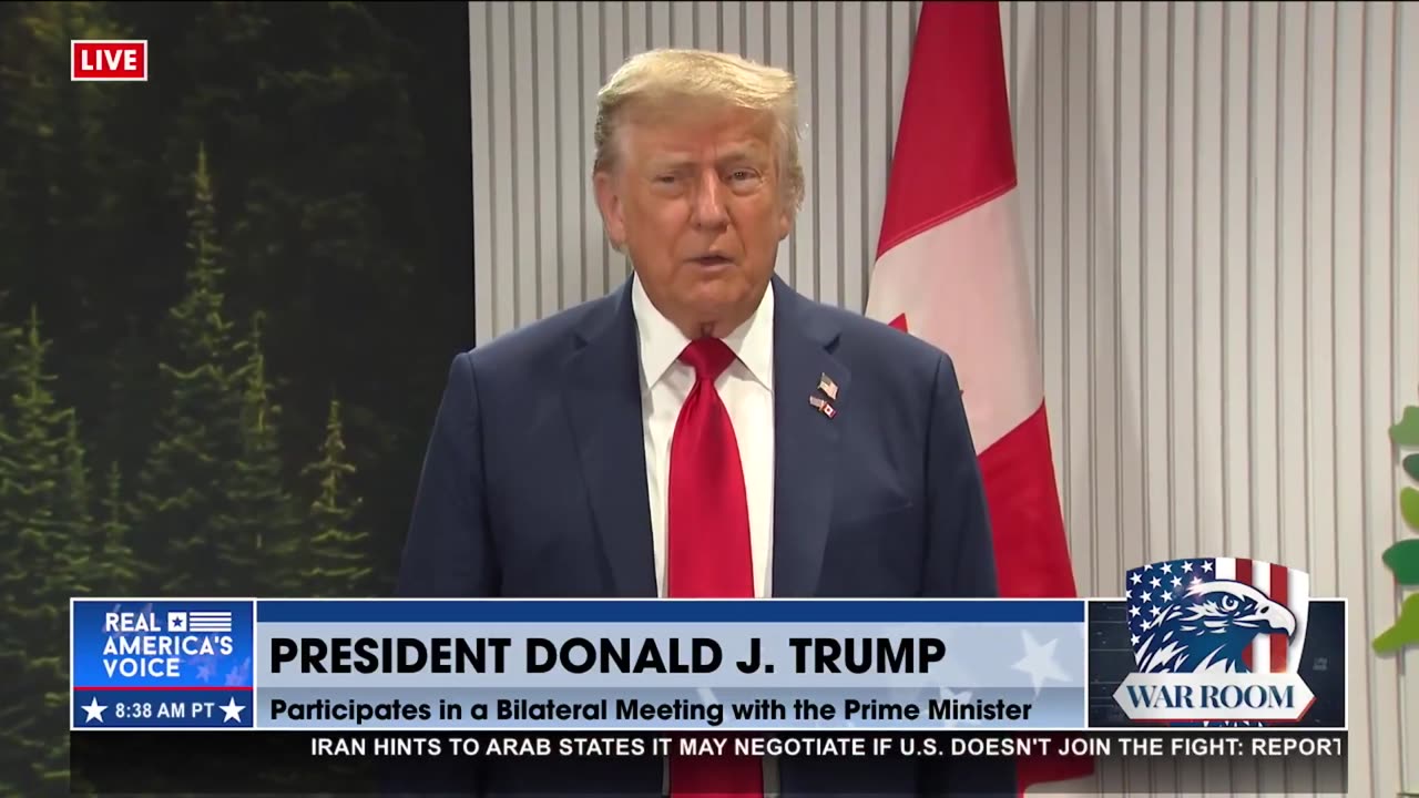 TRUMP ON THE ISRAEL-IRAN CONFLICT