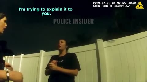 Woman Thinks She’s in Charge of The Police Investigation