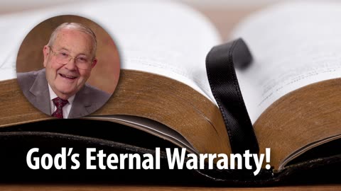 GOD’S ETERNAL WARRANTY! – Mark 13:31 Devotional by Pastor Cecil A. Thompson