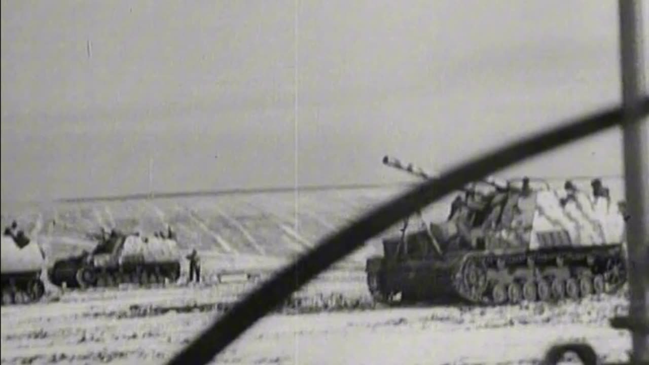 German armored forces encountering both fake and real Soviet adversaries in Ukraine in 1944
