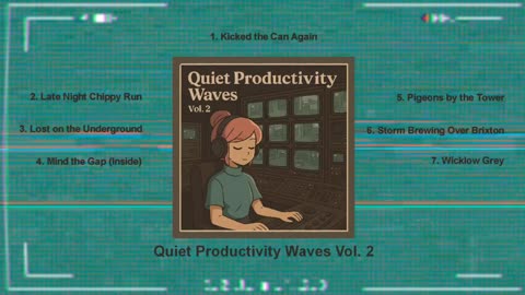 Quiet Productivity Wave Vol. 2 | Chill Lofi Beats for Focus & Relaxation - Monday Drops