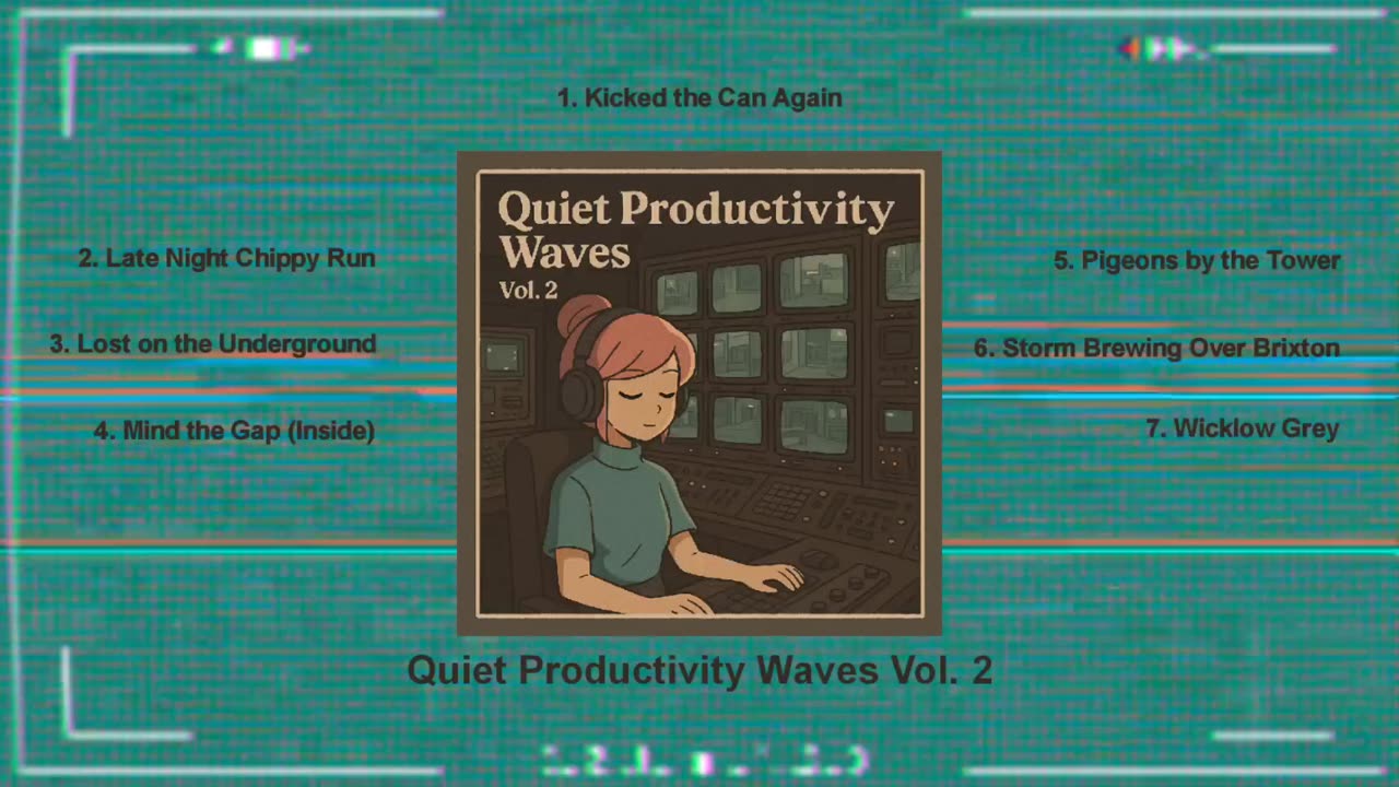 Quiet Productivity Wave Vol. 2 | Chill Lofi Beats for Focus & Relaxation - Monday Drops