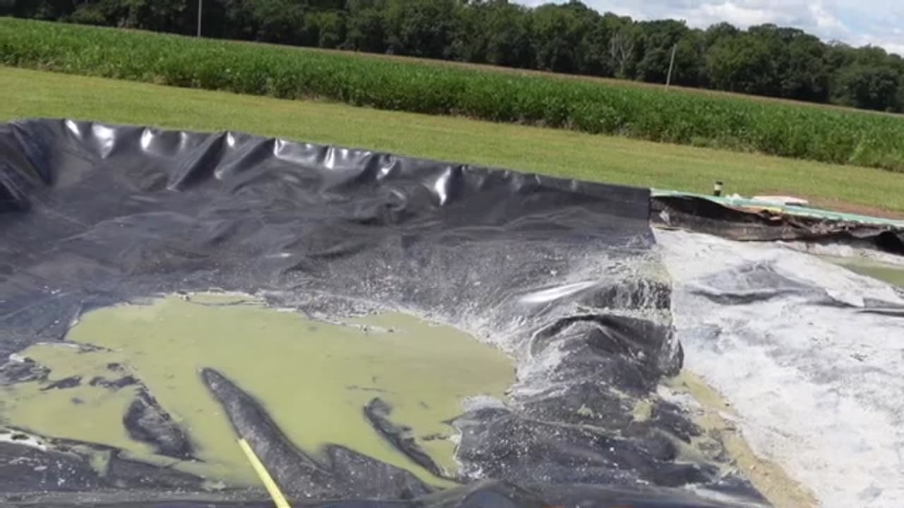Pulling A 300 Pound Pond Liner By Hand? Or Is There Another Way? Vacuuming Out The Water & Gunk YUCK