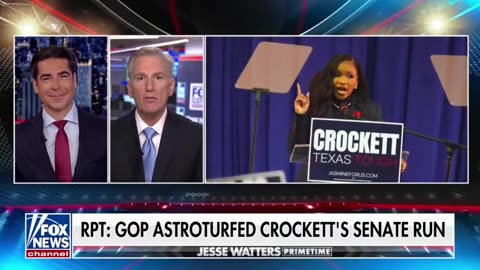 MCCARTHY: Jasmine Crockett Makes Kamala Harris Look SMART