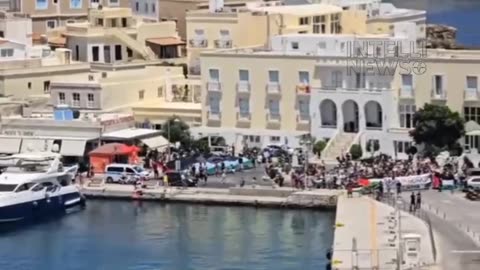 Zionist Isrealis trying to Invade Greece Rejected!!!