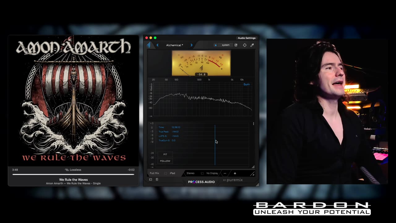 We Rule The Waves by Amon Amarth: Reaction and Mixing Analysis
