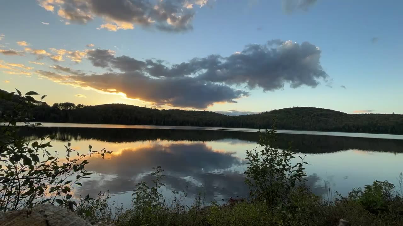 Time Lapse Sunset at Petit Cayament QC