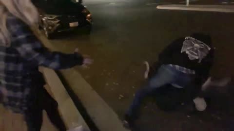 🔥👊 Streamer Uses BJJ to Defend Himself from Attacker Mid-Interview! | FCN