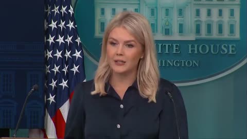 🚨🔥Karoline Leavitt: "We promised that the President would negotiate with countries..