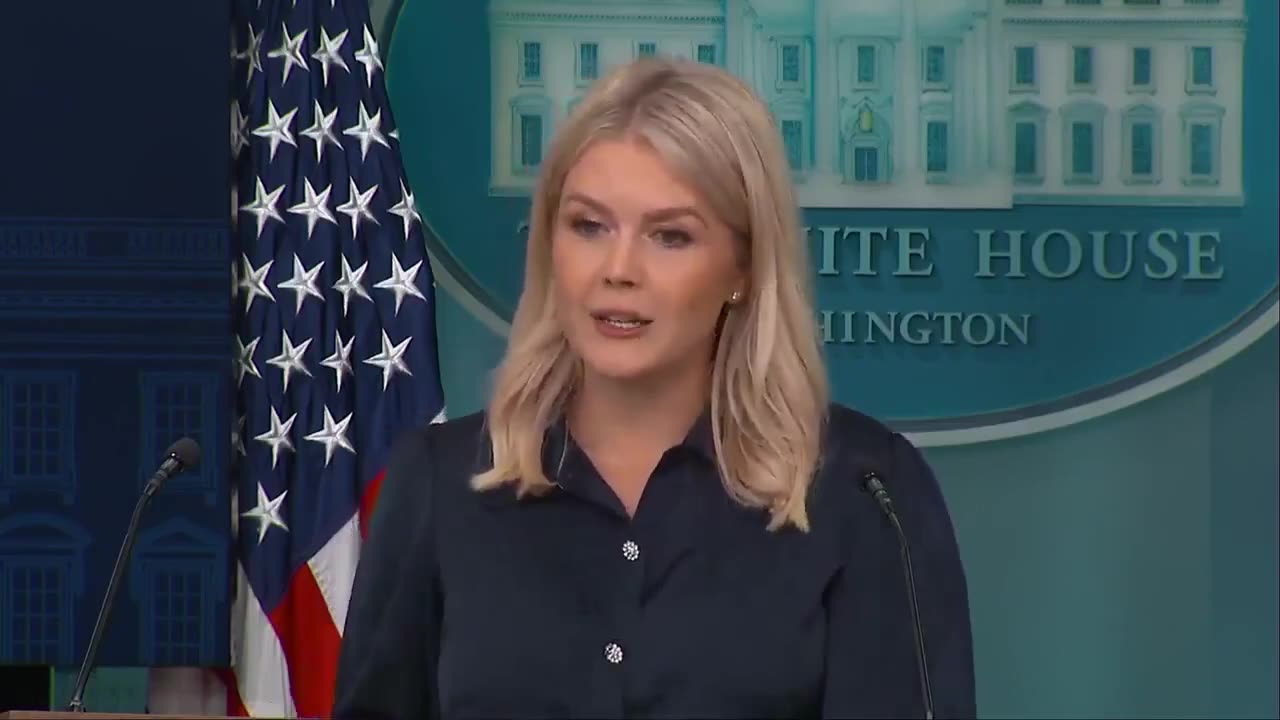 🚨🔥Karoline Leavitt: "We promised that the President would negotiate with countries..