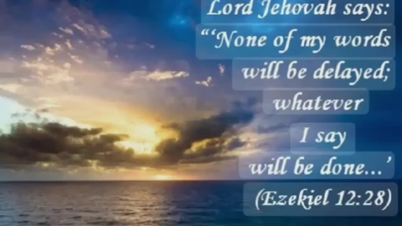 His word will accomplish what he's sent it to do.