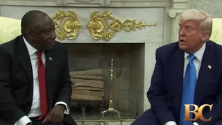 Trump confronts South African president with video on treatment of White farmers