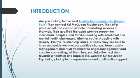 Best Anger Management in Morgan Park.