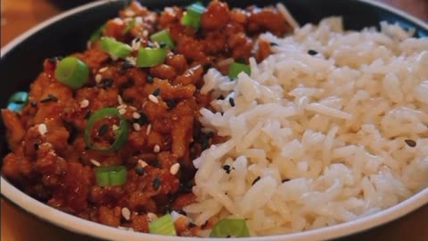 Firecracker Ground Chicken Recipe | Sweet & Spicy Macro-Friendly Meal Prep