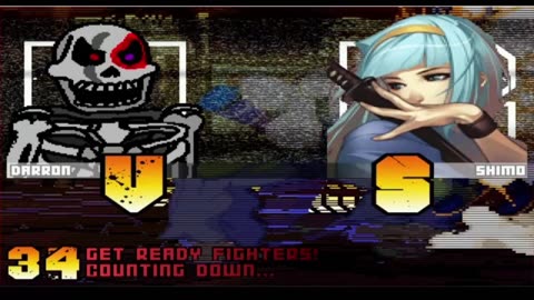 MUGEN - Darron the Deathknight VS. Shimo (Yatagarasu)