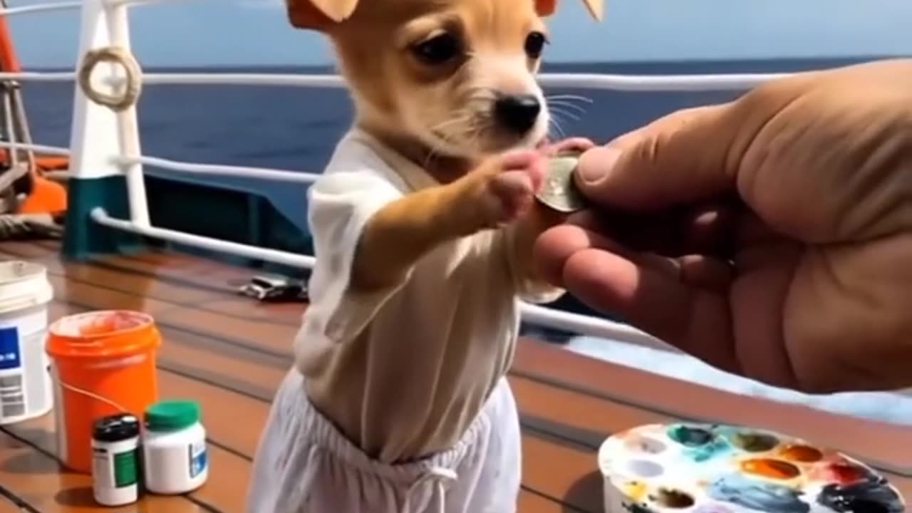 Ai video puppy