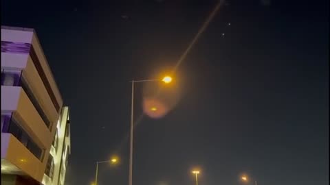 Witness hears explosions, sees possible missiles in sky in Qatar after airspace is closed