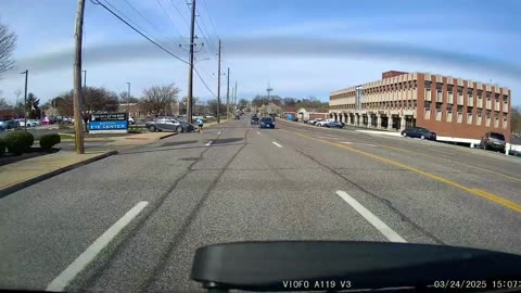 Exiting Car Runs Into Scootering Man