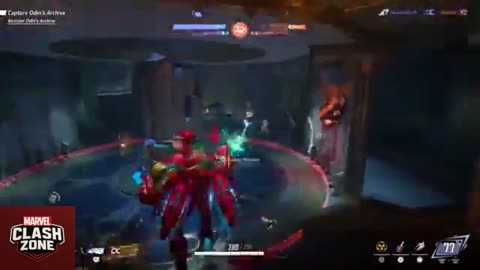 Marvel Rivals: Iron Man Uses Repulsor Beam
