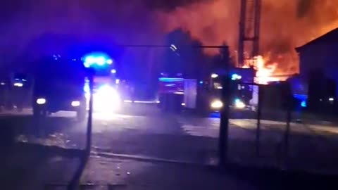 ❗️Russians struck the oil depot of the Azerbaijani oil company SOCAR