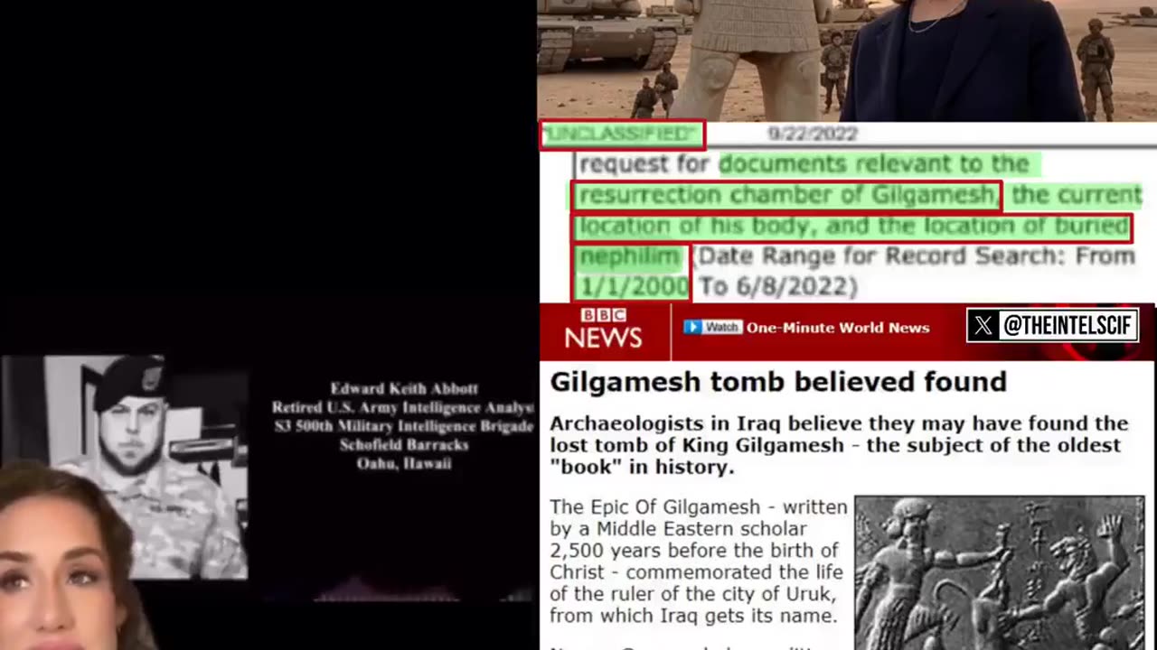 Did you know Hillary's leaked emails confirmed she had instructed the CIA and special forces to find and secure the tomb of Gilgamesh during the Iraq invasion?