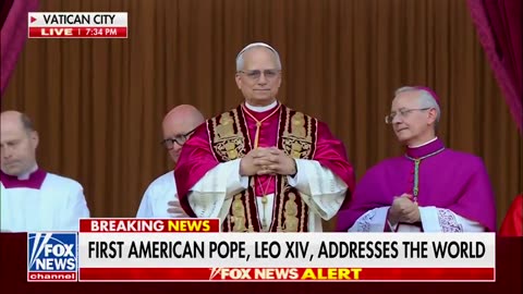 First ever American Pope is announced: Pope Leo XIV speaks for first time