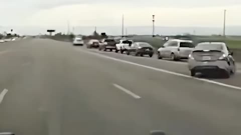 He tried to get away. He failed.