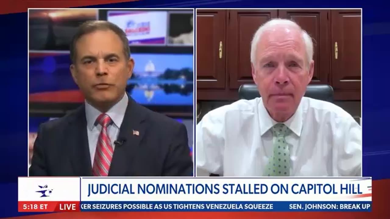 Senator Ron Johnson on the Chris Salcedo Show 12.11.25