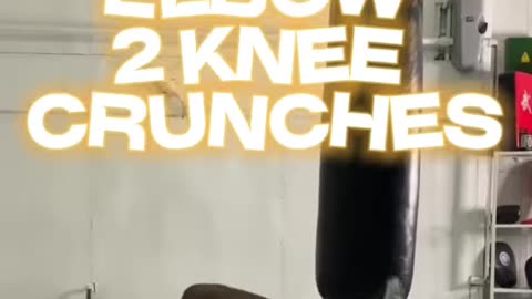 ELBOW TO KNEE CRUNCHES 🔥 That BURN! Unleash the Abs You Deserve! 💥
