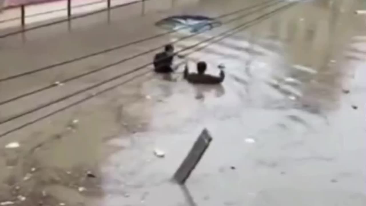 🌊Massive flooding due to heavy rainfall in Karachi, Pakistan 🇵🇰 (19.08.2025)