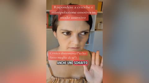 PARENTAL COACH: Rispondere assertivamente a critiche e a manipolazione emotiva