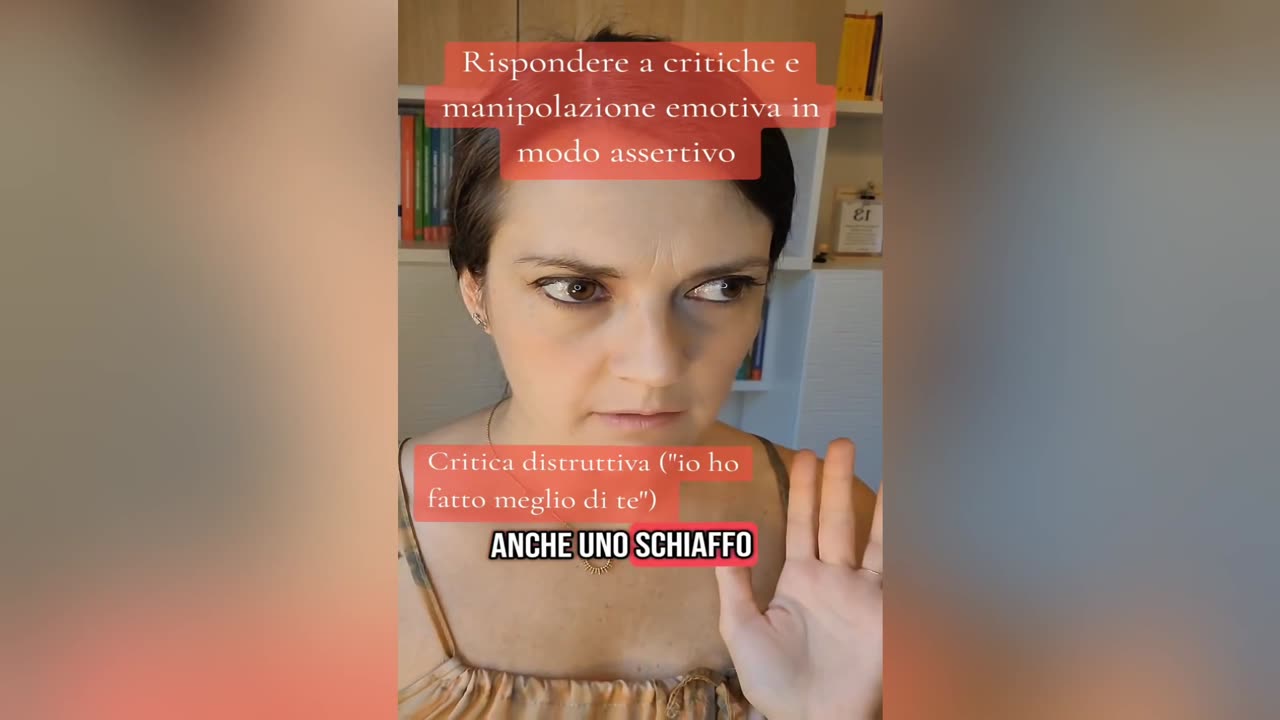 PARENTAL COACH: Rispondere assertivamente a critiche e a manipolazione emotiva