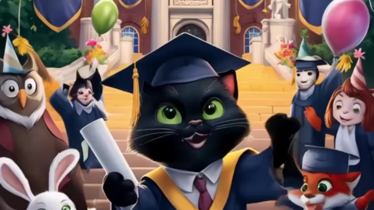 Cat Graduates with Honors β You Wonβt Believe This! ππ±π©