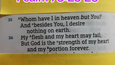 God Is The Strength Of My Heart..