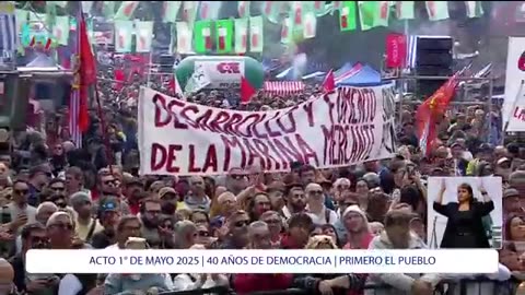 Acto del "1 de mayo" - PIT-CNT - Montevideo, Uruguay - Discursos (2025)