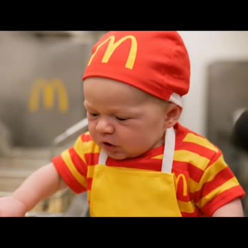 Cute Baby is working so Hard for his dipers😭 #baby #babytalk #babytalking #babyinterview #viral #fyp