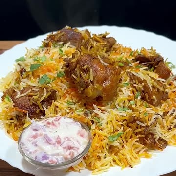 Hyderabadi Chicken Biryani