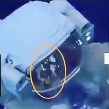 Scuba diver in space?
