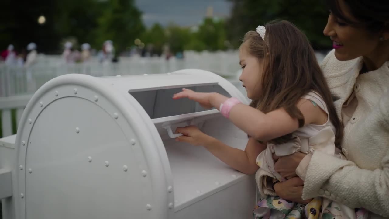 First Lady Melania Trump: 2025 White House Easter Egg Roll