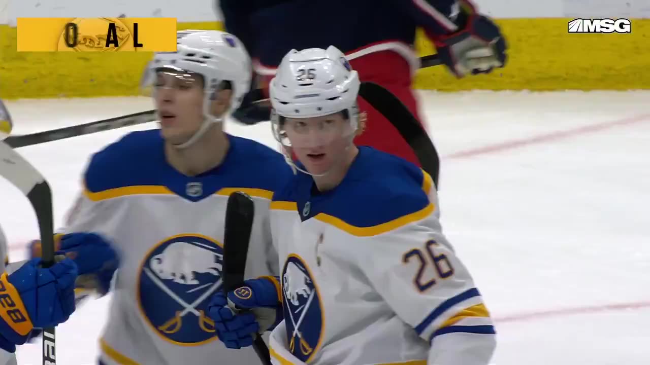 NHL - Just a little hey how are ya from Rasmus Dahlin at the blue line! 😮‍💨