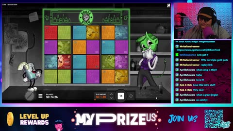 Live On Myprize! You Can Play Along!