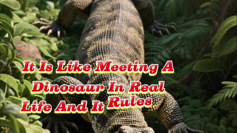 This Giant Lizard Can Take Down a Buffalo – The Deadly Truth About Komodo Dragons