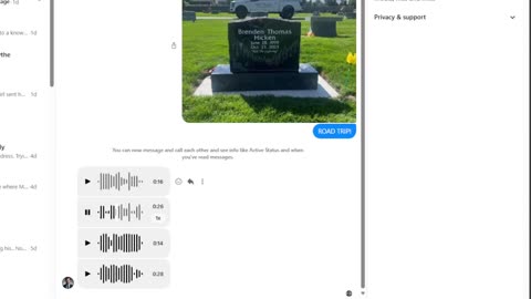 Cyraxx reaches out to William through Facebook on 3/21/2025 - Scene 1 take 1.