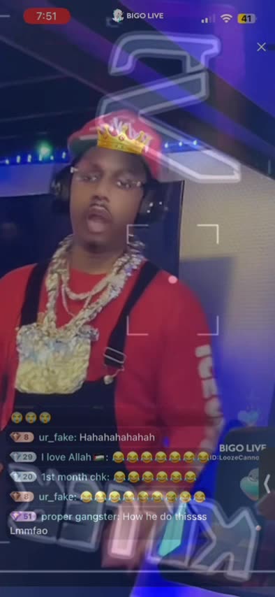 LOOZE CANNON IMPERSONATES & DISRESPECT THE FUCK OUT OF TKO