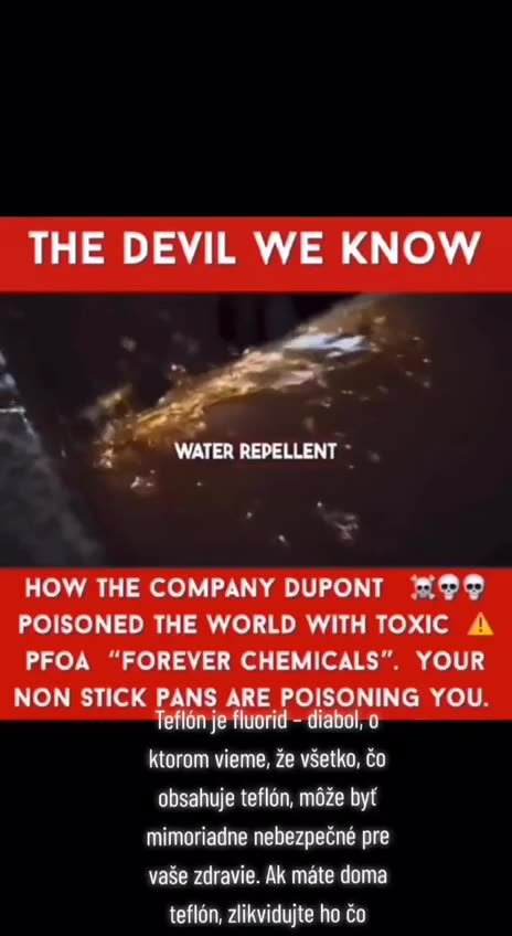 ☠️Teflon & ‘forever chemicals’ poisoning you.....🤢☠️